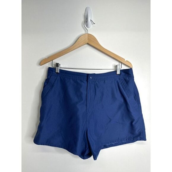 Croft & Barrow Shorts Womens Navy Blue High Waist Size 14 - Picture 5 of 8